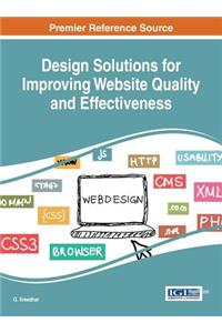 Design Solutions for Improving Website Quality and Effectiveness