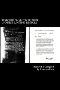 Restored Project Blue Book UFO Files