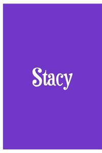 Stacy - Light Purple Notebook / Journal / Extended Lined Pages / Soft Matte