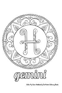 Color My Cover Notebook (Gemini)