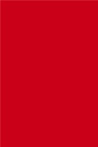 Deep Crimson Color Journal Simple Plain Deep Crimson