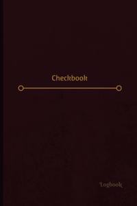 Checkbook Log (Logbook, Journal - 120 pages, 6 x 9 inches)