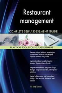 Restaurant management Complete Self-Assessment Guide