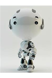 Bobble-Bot Blank Sketchbook