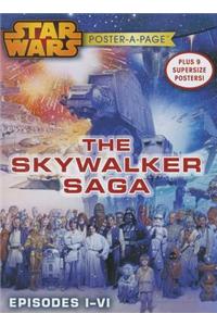 Star Wars Episodes I-VI: The Skywalker Saga Poster-A-Page