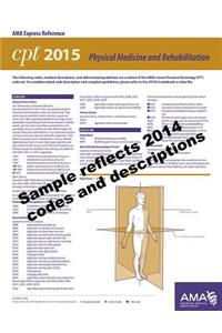 CPT 2015 Express Reference Coding Card: Physical Medicine and Rehabilitation
