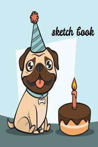 sketch book anime Notebook for Drawing, Writing, Painting, Sketching or Doodling 8.5*11
