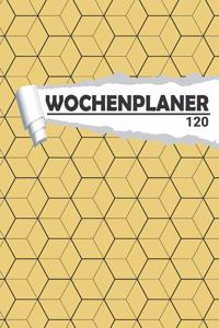 Wochenplaner Hexagon gelb