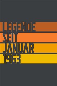 Legende seit Januar 1963