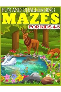 Fun and Challenging Mazes for Kids 4-5