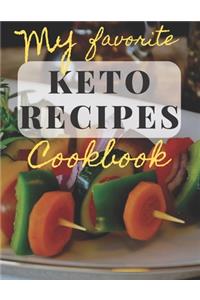 My Favorite Keto Recipes Cookbook