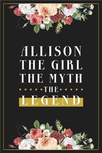 Allison The Girl The Myth The Legend