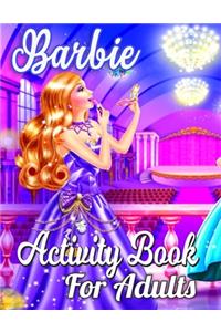 Barbie Activity Book for Adults