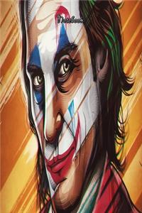 The Jocker Design 48 Notebook Comics For Jocker Fans and Lovers