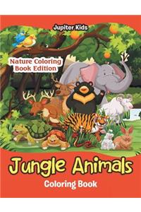 Jungle Animals Coloring Book