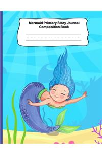 Mermaid Primary Story Journal Composition Book