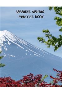 Japanese Writing Practice Book