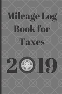 Mileage Log Book for Taxes 2019