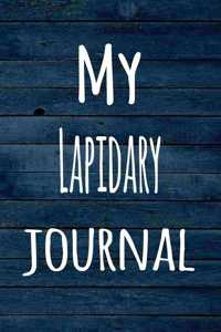 My Lapidary Journal