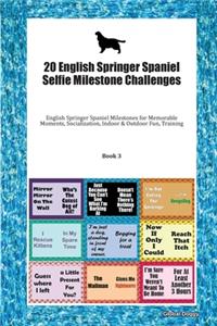20 English Springer Spaniel Selfie Milestone Challenges