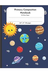 Primary Composition Notebook K-2 Story Paper 8.5