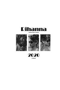 Rihanna Limited Edition Calendar Unofficial 2020