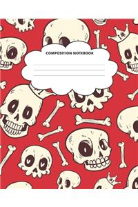 Skull Composition Notebook