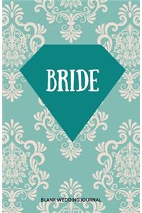 Bride Small Size Blank Journal-Wedding Planner&To-Do List-5.5