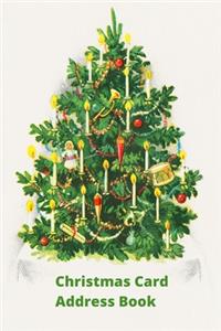 Christmas Card Address Book