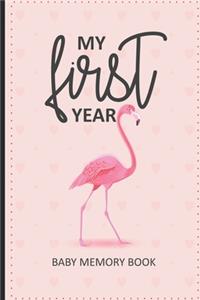 My First Year Baby Memory Book