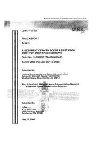 Assessment of McRm Boost Assist from Orbit for Deep Space Missions