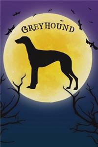Greyhound Notebook Halloween Journal