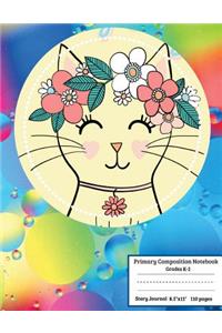 Primary Composition Notebook Grades K-2 Story Journal