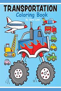 Transportation Coloring Book
