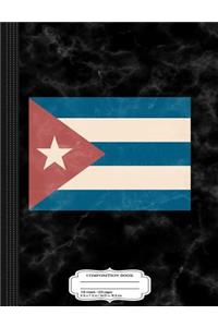 Cuban Flag of Cuba Composition Notebook