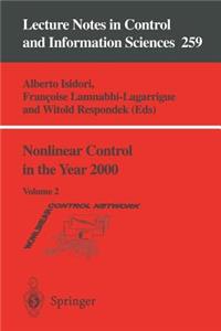 Nonlinear Control in the Year 2000