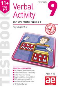 11+ Verbal Activity Year 5-7 Testbook 9