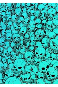 Gathering of Skulls Journal - Aqua