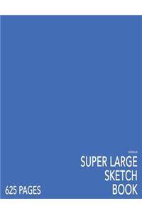 Vivid Blue Super Large Sketchbook
