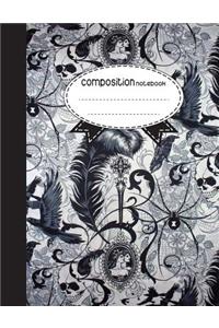 Composition Notebook, 8.5 x 11, 110 pages