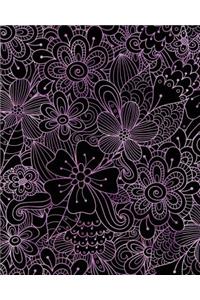 Bullet Journal Notebook Flower Pattern 7