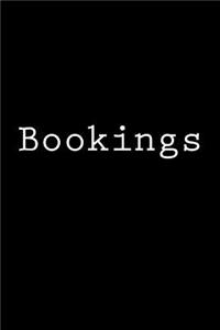 Bookings