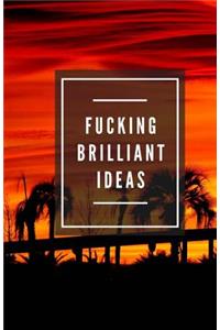 Fucking Brilliant Ideas (Notebook)