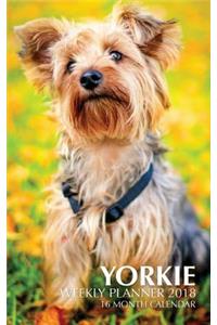 Yorkie Weekly Planner 2018