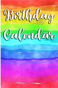 Birthday Calendar