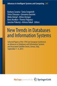 New Trends in Databases and Information Systems