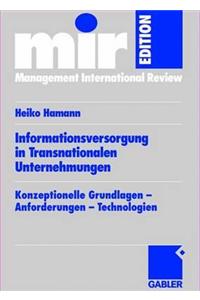 Informationsversorgung in Transnationalen Unternehmungen