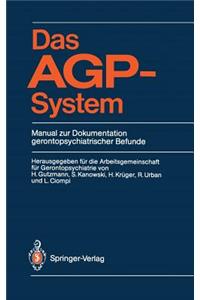 Das Agp-System: Manual Zur Dokumentation Gerontopsychiatrischer Befunde