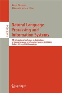 Natural Language Processing and Information Systems