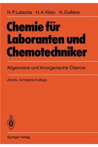 Chemie Für Laboranten Und Chemotechniker